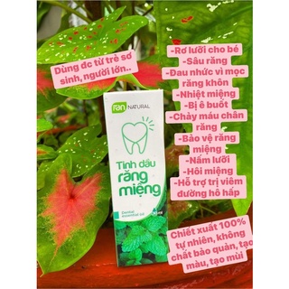 Răng miệng tinh dầu răng miệng faneco h