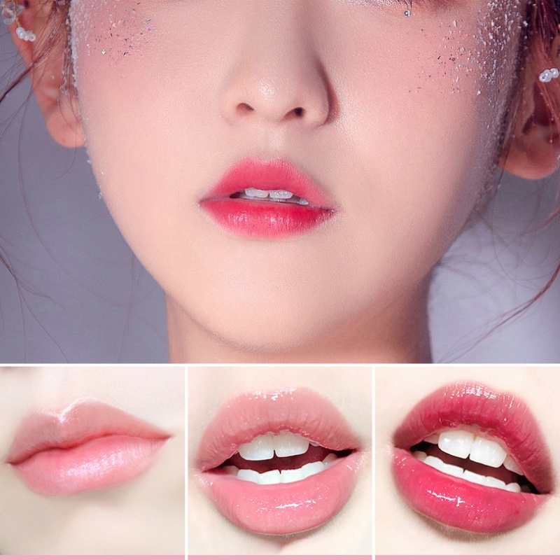 Mặt nạ môi TREECENG dưỡng ẩm chống nứt môi không màu chống thấm nước