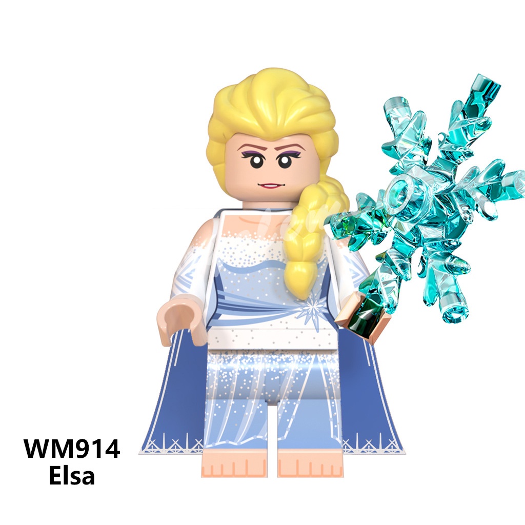 Mô Hình Đồ Chơi Công Chúa Elsa Anna 7 Loại WM6067 WM6084