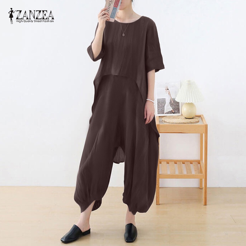 Set đồ 2 món Zanzea phong cách Hàn Quốc thời trang cho nữ
