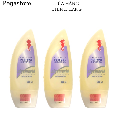 Sữa tắm cá ngựa ALGEMARIN Exclusive Perfume Gel 300ml (hàng có sẵn-chính hãng) - dầu tắm hải mã