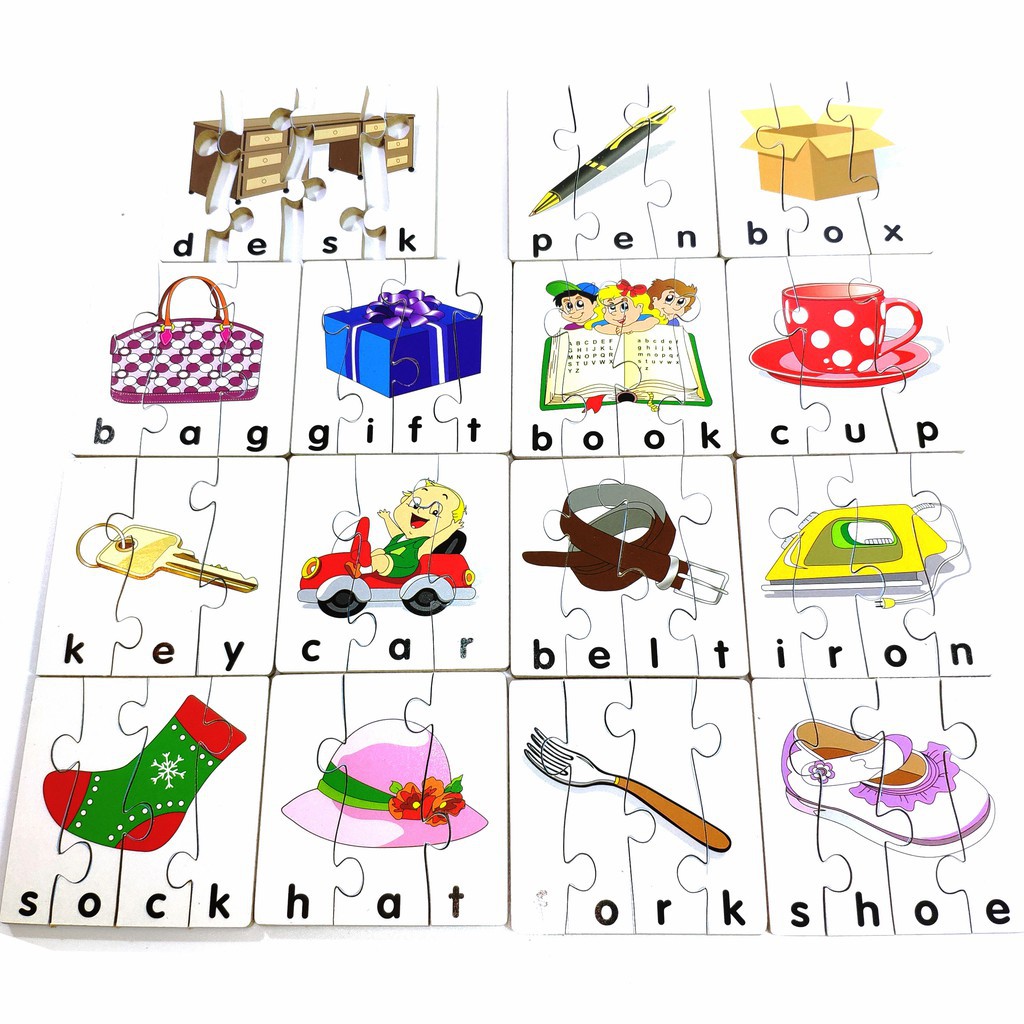 Ghép hình chữ cái tiếng anh 2 Winwintoys. Đồ chơi giáo dục cho bé