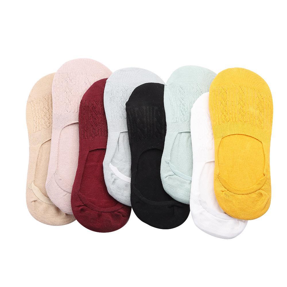 Tất Thuyền Cotton Chống Trượt Cho Nữ