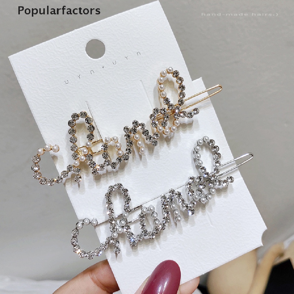 Kẹp tóc đính hạt ngọc trai nhân tạo thời trang cho nữ