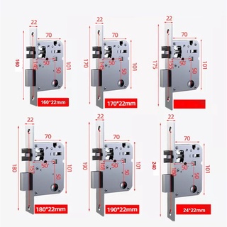 Thân khoá, ruột khoá 6068, 5050, 4585, 3585, 3085, 2885 cho khoá thông minh
