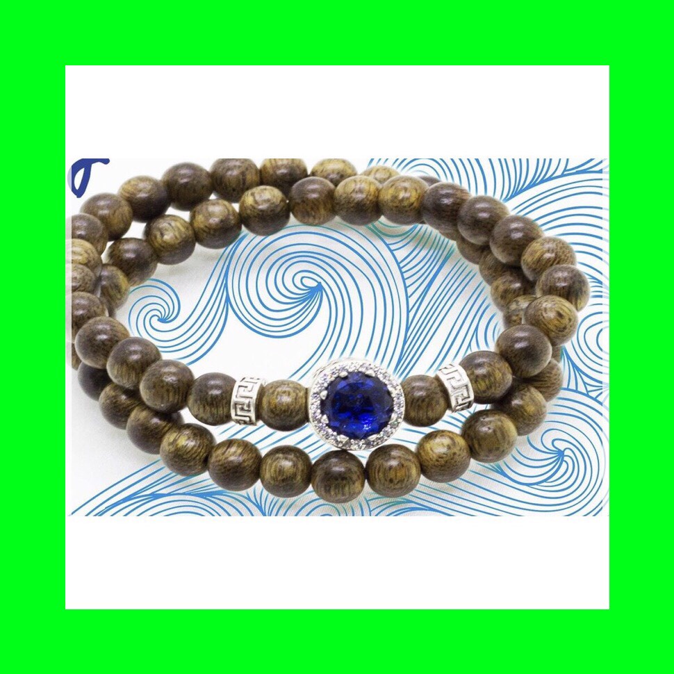 Vòng Tay Trầm Hương Mix Charm Đá Phong Thủy - Vòng Tốc Vườn Thơm Dịu Nhẹ VTTH84