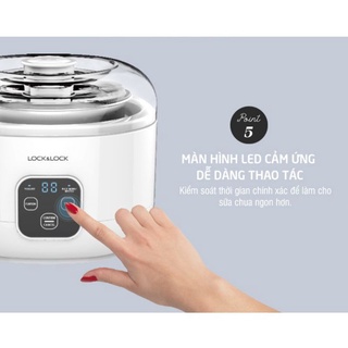 Máy làm sữa chua Lock&lock Yogurt Maker 1L EJY211