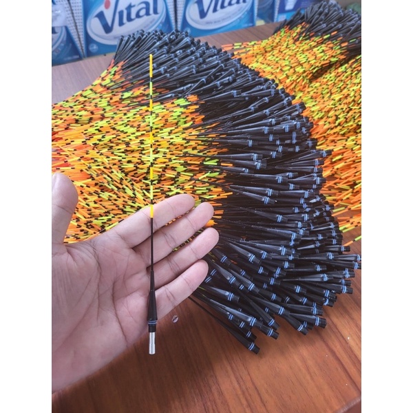 Ngọn phao đổi màu tăm to, tăm nhỏ rõ nét