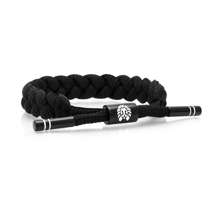 Vòng Tay Dây Giày Phong Cách Samurai Cổ Điển 1 Màu Trắng
