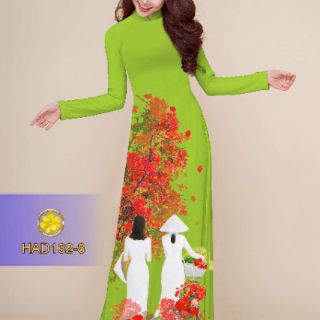 Vải áo dài 3d