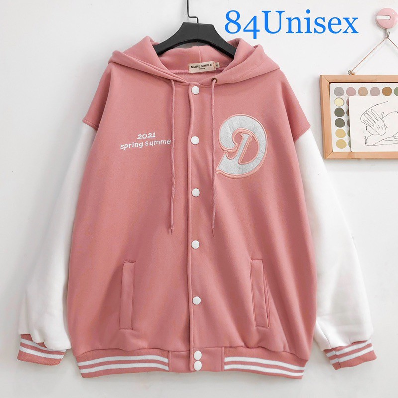 [Mã WASTMAY giảm 15% tối đa 30K đơn 150K] Áo khoác form rộng phối nón BOMBER SPRING ulzzang (ẢNH THẬT)