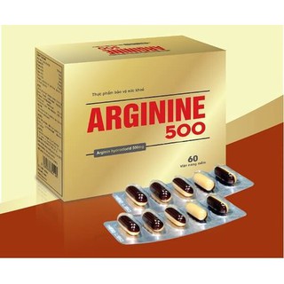 Viên uống bổ gan, giải độc gan, tăng cường chức năng gan ARGININE 500