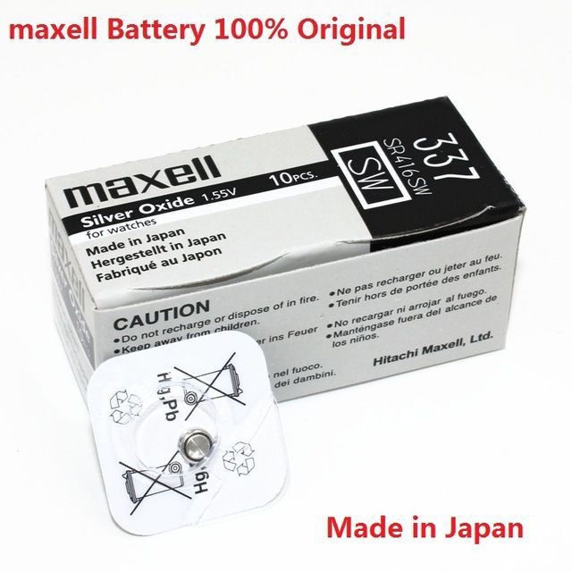 Pin Đồng Hồ Maxell 377 SR416SW 416 JaPan (giá 1 Viên)