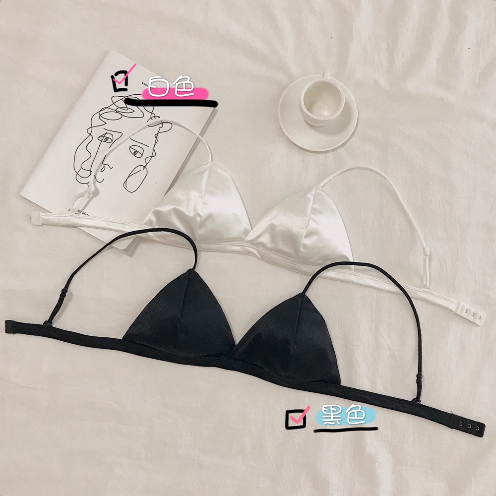 NUZIRO  Áo Ngực Màu Sắc Đơn Giản Quyến Rũ Cho Nữ