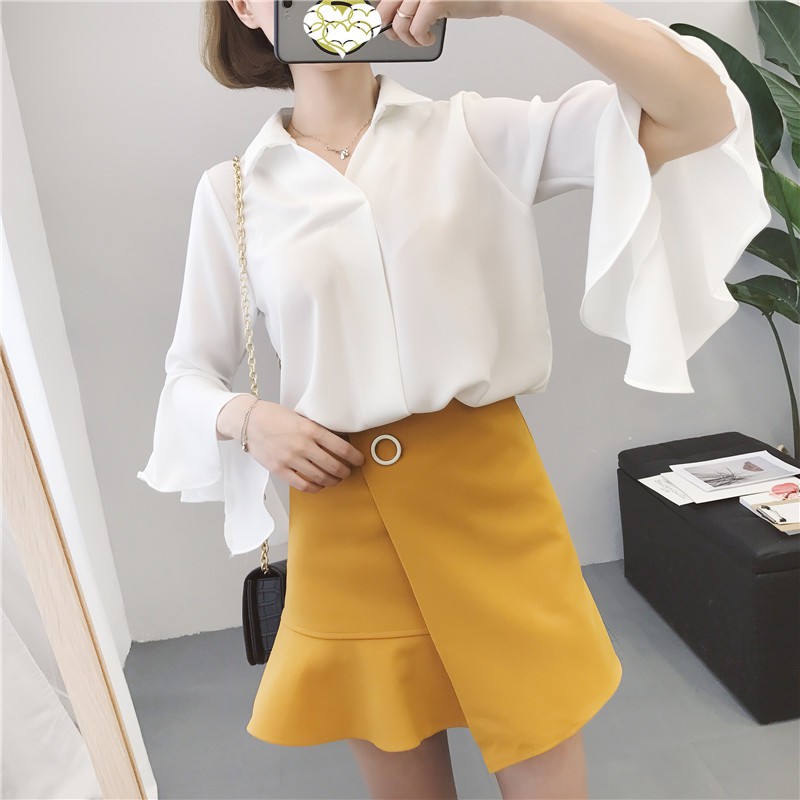 ÁO SƠ MI NỮ ULZZANG BASIC THỜI TRANG NỮ