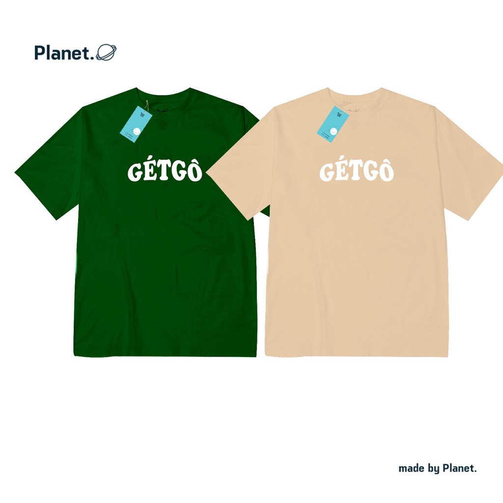 Áo Thun GÉT GÔ màu hot 100% cotton 2 chiều