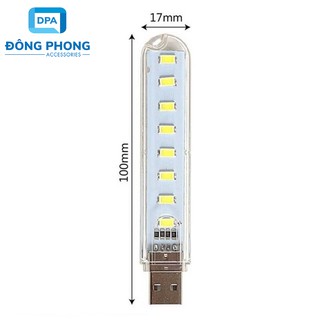 Đèn Led Mini USB 8 Bóng Siêu Sáng