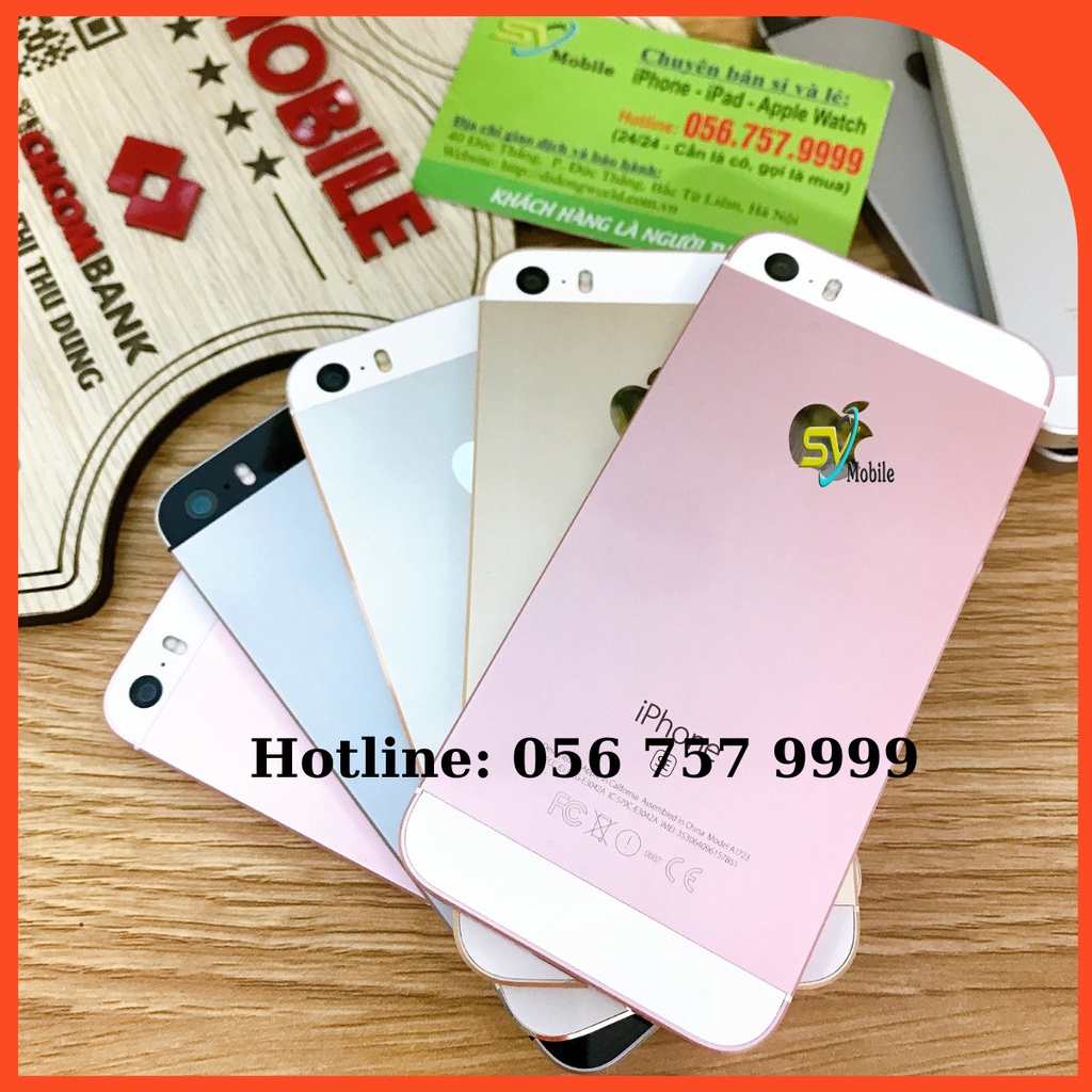 Điện thoại giá rẻ 5SE Bộ nhớ 16-32-64GB Máy Quốc Tế Bao đổi trả nếu hàng lỗi và không đúng mô tả sản phẩm.