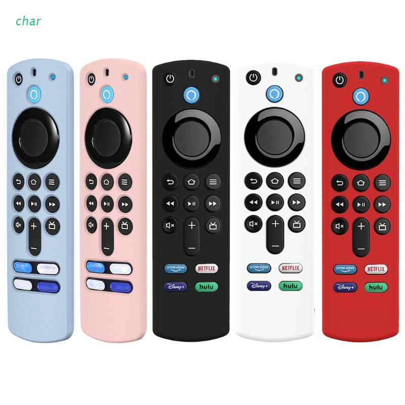 Vỏ Bảo Vệ Silicon Chống Sốc Cho Điều Khiển Từ Xa Amazon Fire TV Stick 3rd Gen) Với Alexa Voice