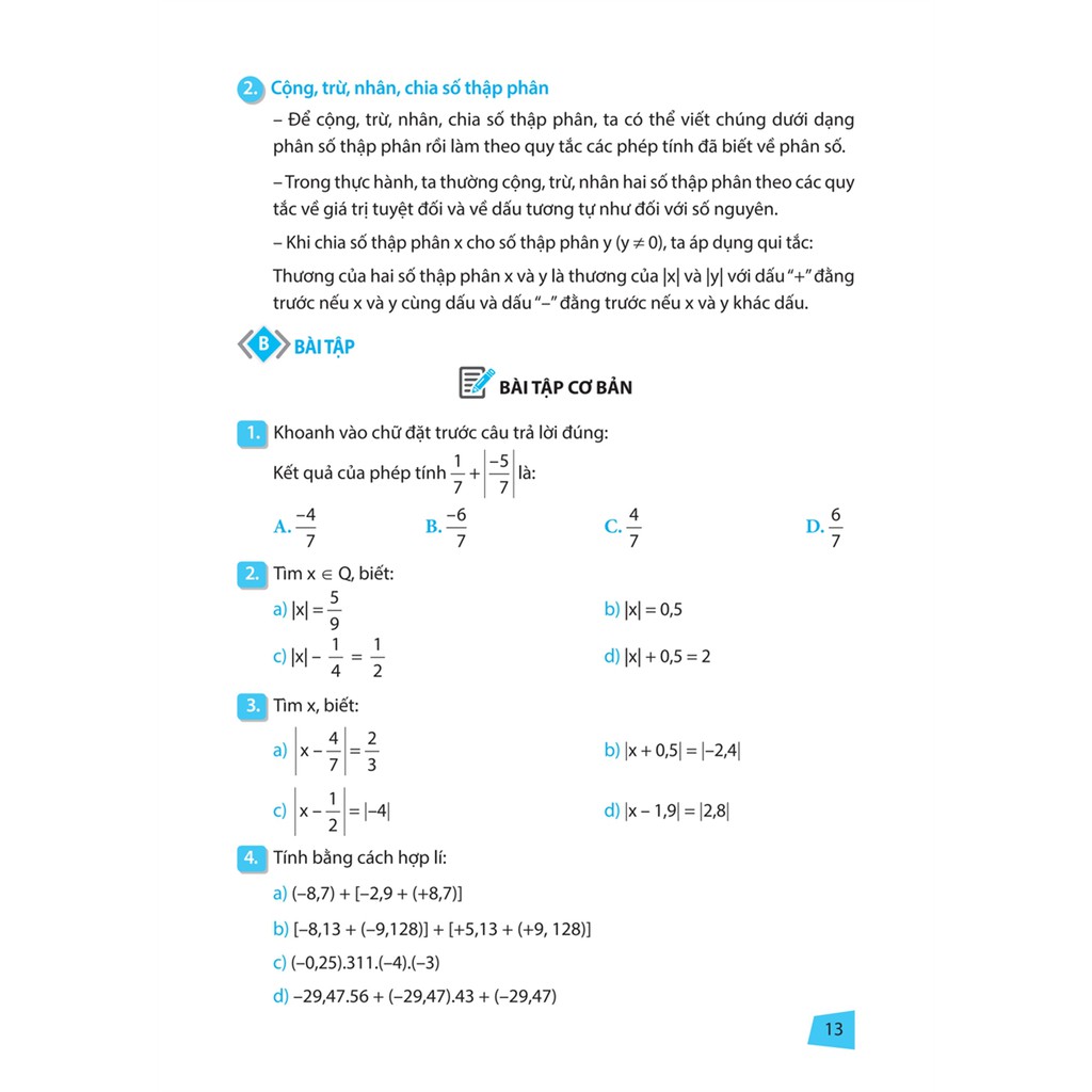 Sách - Rèn kĩ năng học tốt Toán 7