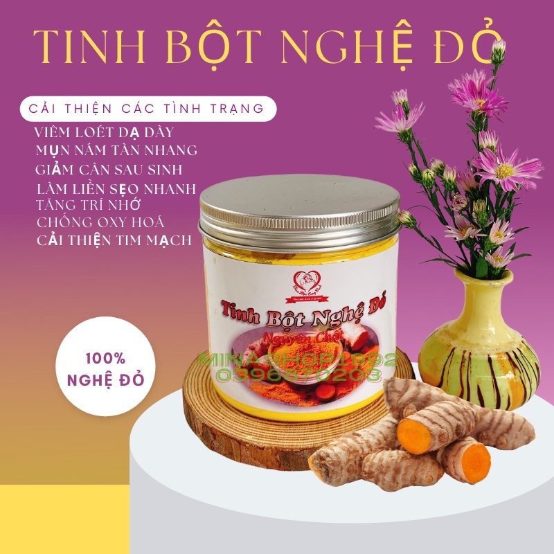 Tinh Bột Nghệ Đỏ