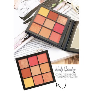 Set màu mắt Huda Beauty CORAL Obsessions Palette.