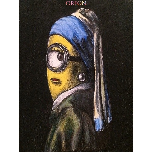 Tranh Sơn Dầu Treo Tường Trang Trí Hình Mona Lisa