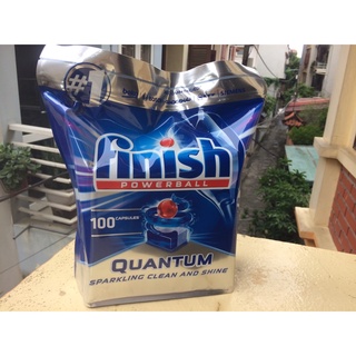 Viên rửa bát Finish Quantum 100 viên