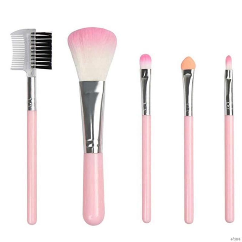 Set 5 cọ trang điểm mini tiện dụng chất lượng cao