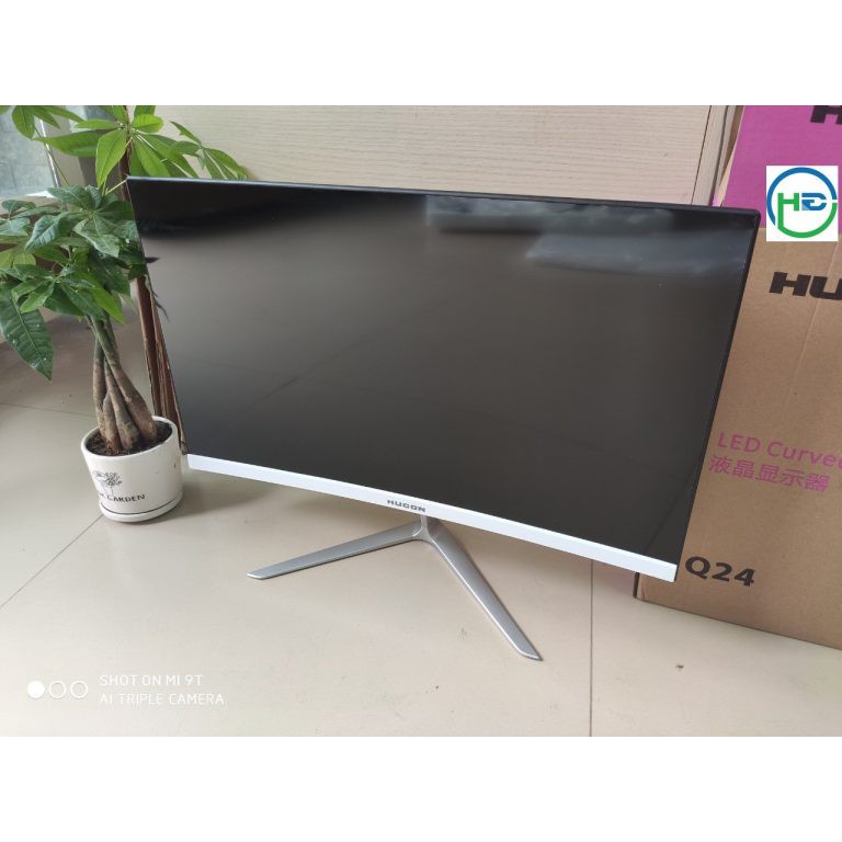 Màn Hình Máy Tính Cong Full Viền 24inch Mới HUGON Q24 | BigBuy360 - bigbuy360.vn