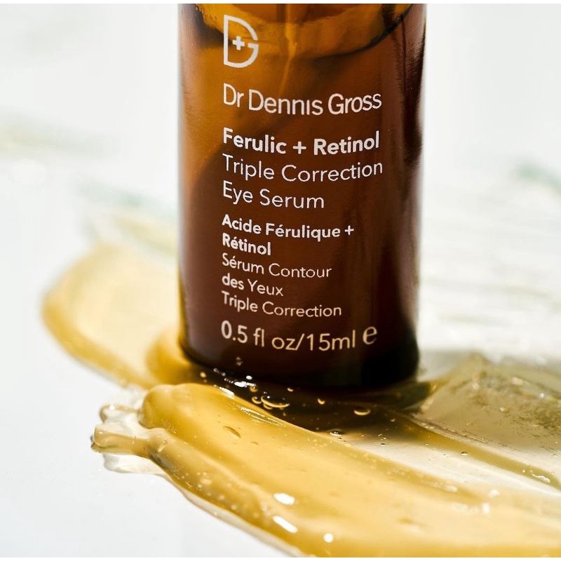 Serum dưỡng mắt Dr Dennis Gross Ferulic Retinol Triple Correction Eye Serum