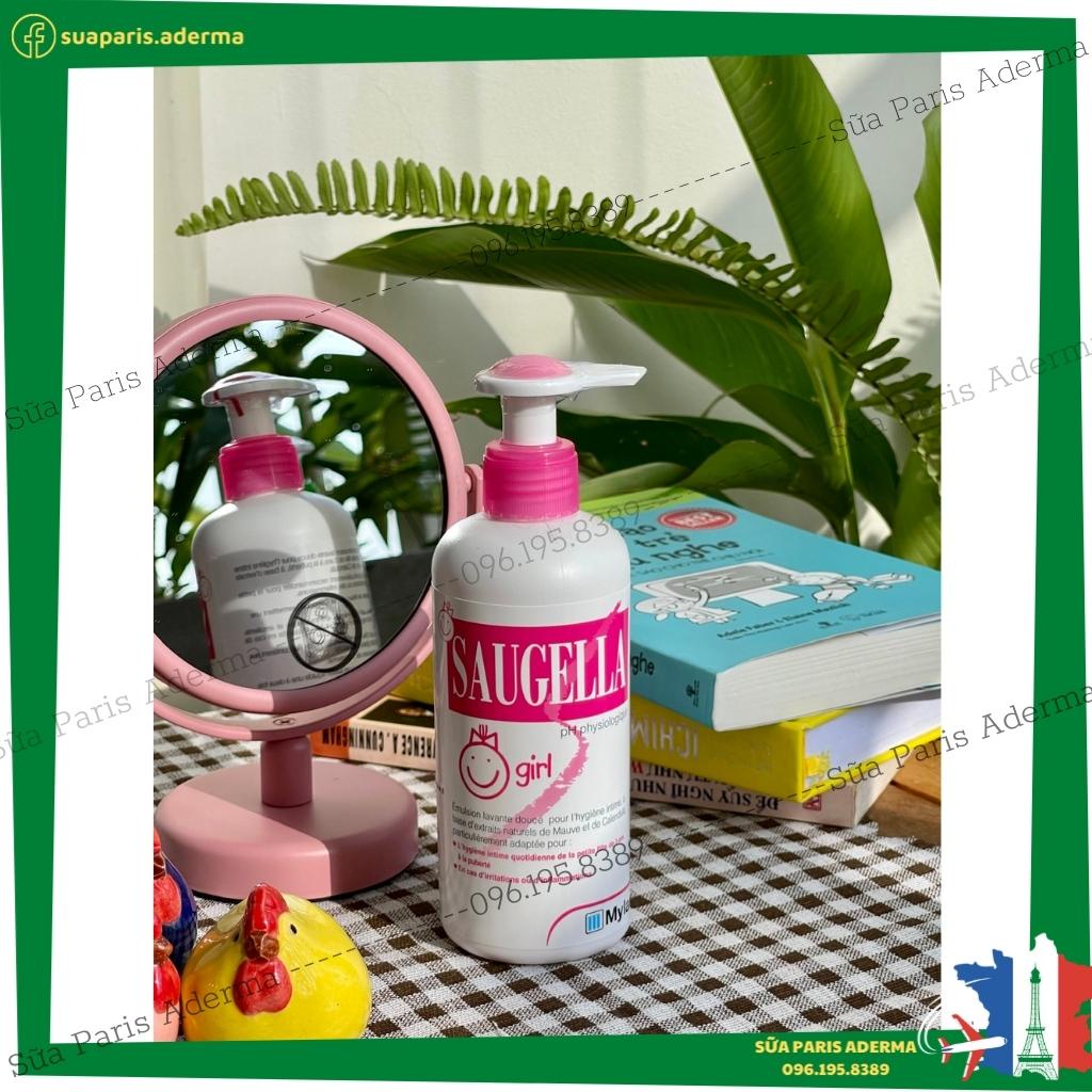 Dung dịch vệ sinh bé gái Saugella 250ml, nội địa Pháp, bảo về con gái bạn đúng cách và an toàn nhất_Sữa Paris Aderma