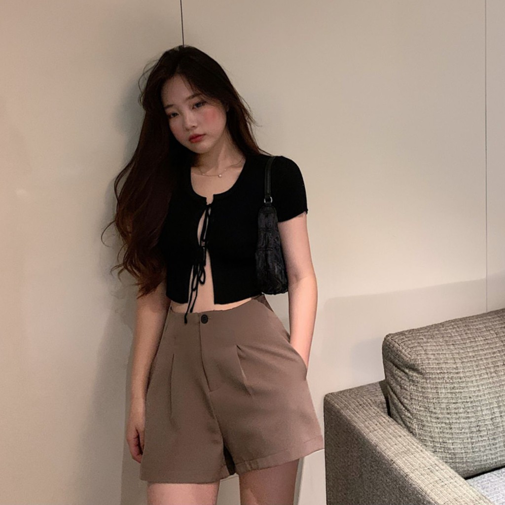 Ulzzang ( 얼짱) - QUẦN SHORT THỜI TRANG NỮ