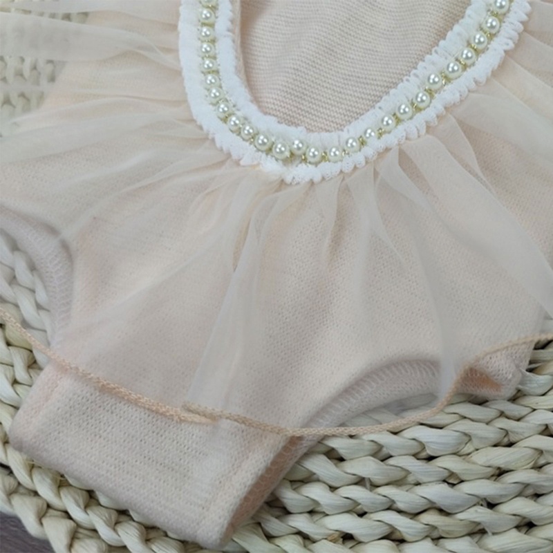 Bộ Trang Phục Múa Ba Lê Gồm Băng Cài Đầu Và Đầm Xinh Xắn Cho Bé 0-2 Tháng Tuổi