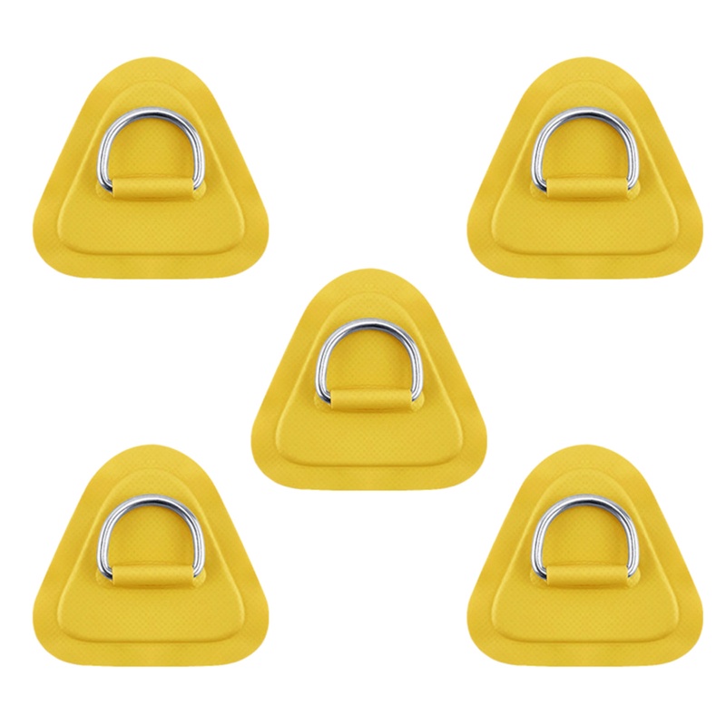 Bộ 5 Vòng Đệm / Miếng Vá Chữ D Bằng PVC Cho Thuyền Kayak Bơm Hơi