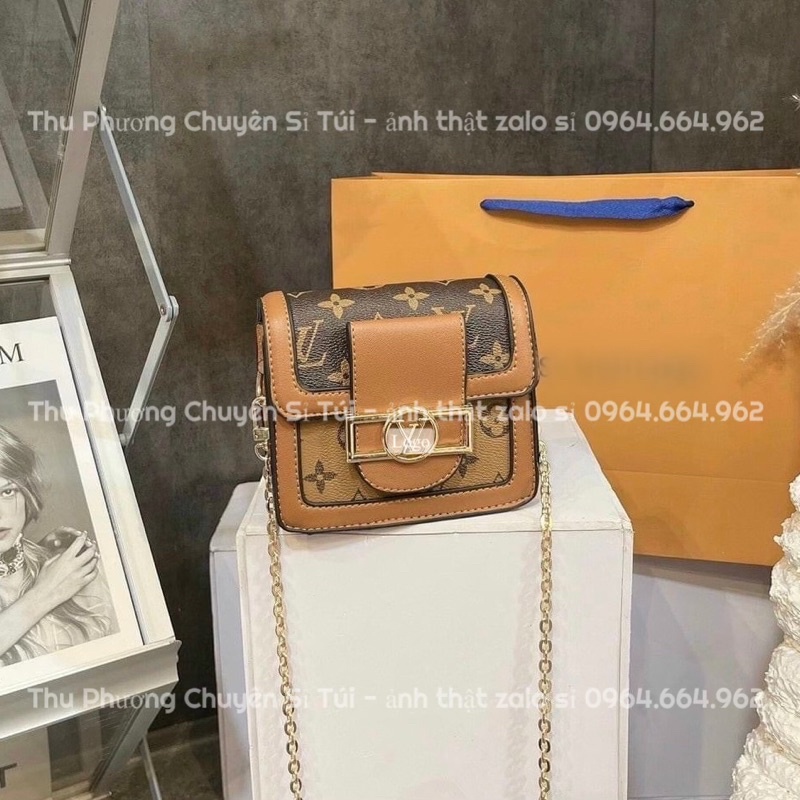 Túi mini eo vì đeo chéo nữ đẹp đi chơi cao cấp thời trang dễ thương giá rẻ size 16 (kèm ảnh thật - video của shop)