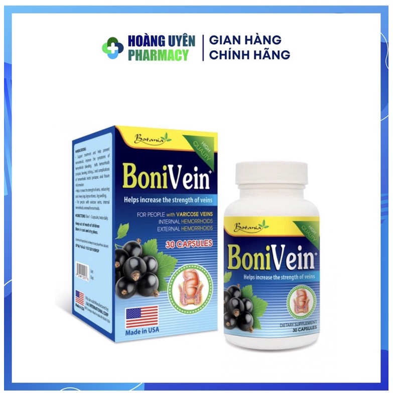 Bonivein - Hộp 30 viên