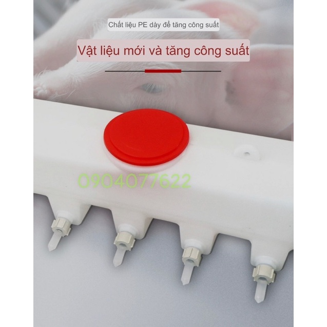 BÌNH BÚ HEO CON BÒ DÊ CỪU CHỐNG SẶC 9 núm bú - bình bú 9 vú