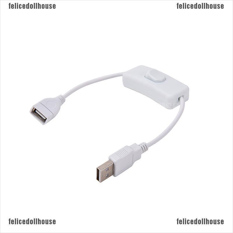 Dây cáp USB kèm công tắc điều khiển dành cho Raspberry Pi