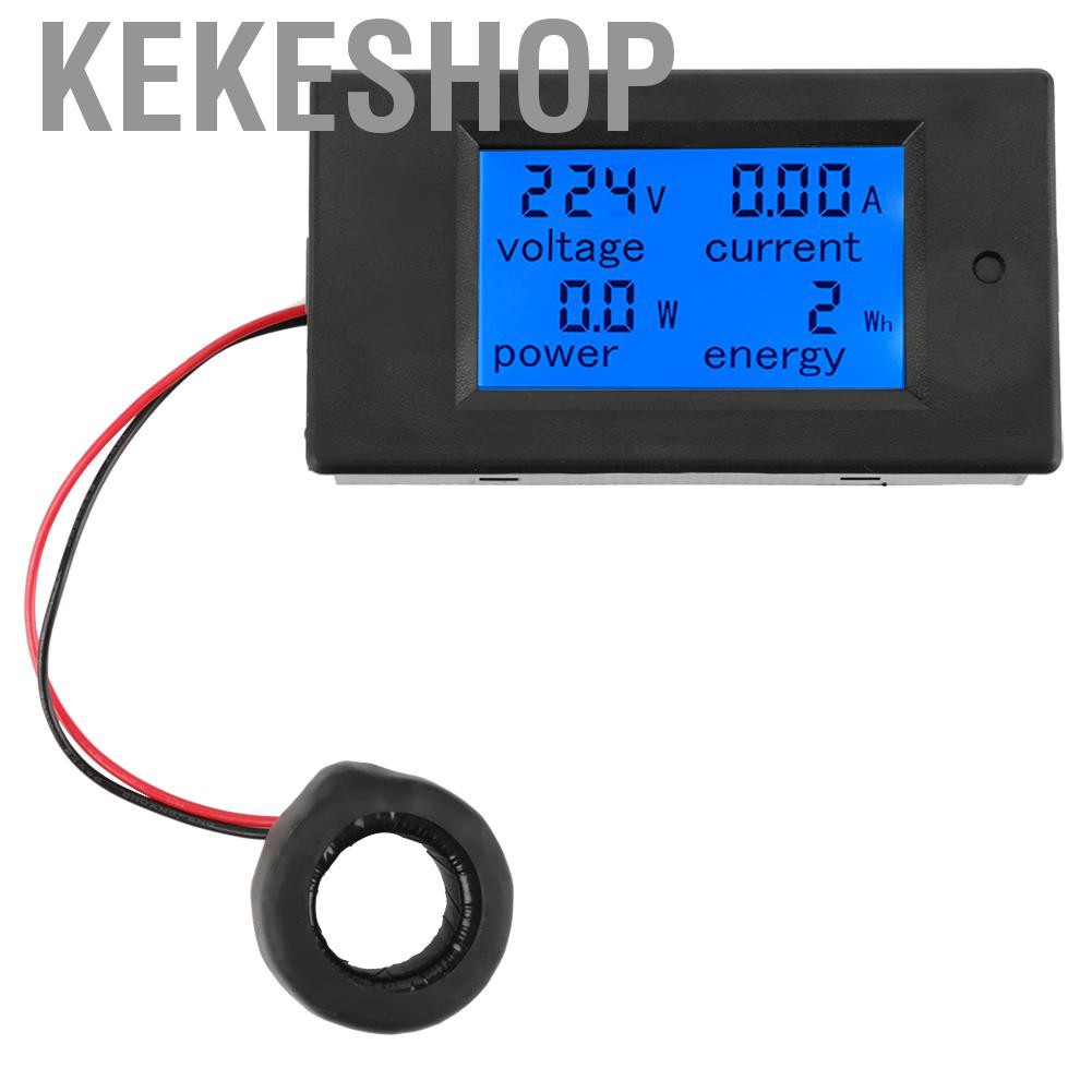 Vôn kế/ ampe ct màn hình Lcd Pzem-061 100a Ac80-260V + Ct
