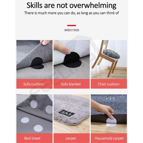 ♥️ Set 6 / 3 Cặp Kẹp Cố Định Ga Trải Giường Hai Mặt Họa Tiết Chấm Bi