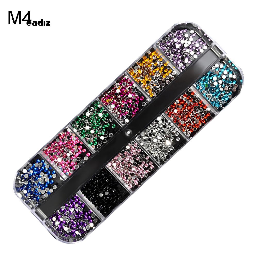 [Hàng mới về] Hộp phụ kiện trang trí móng tay nghệ thuật