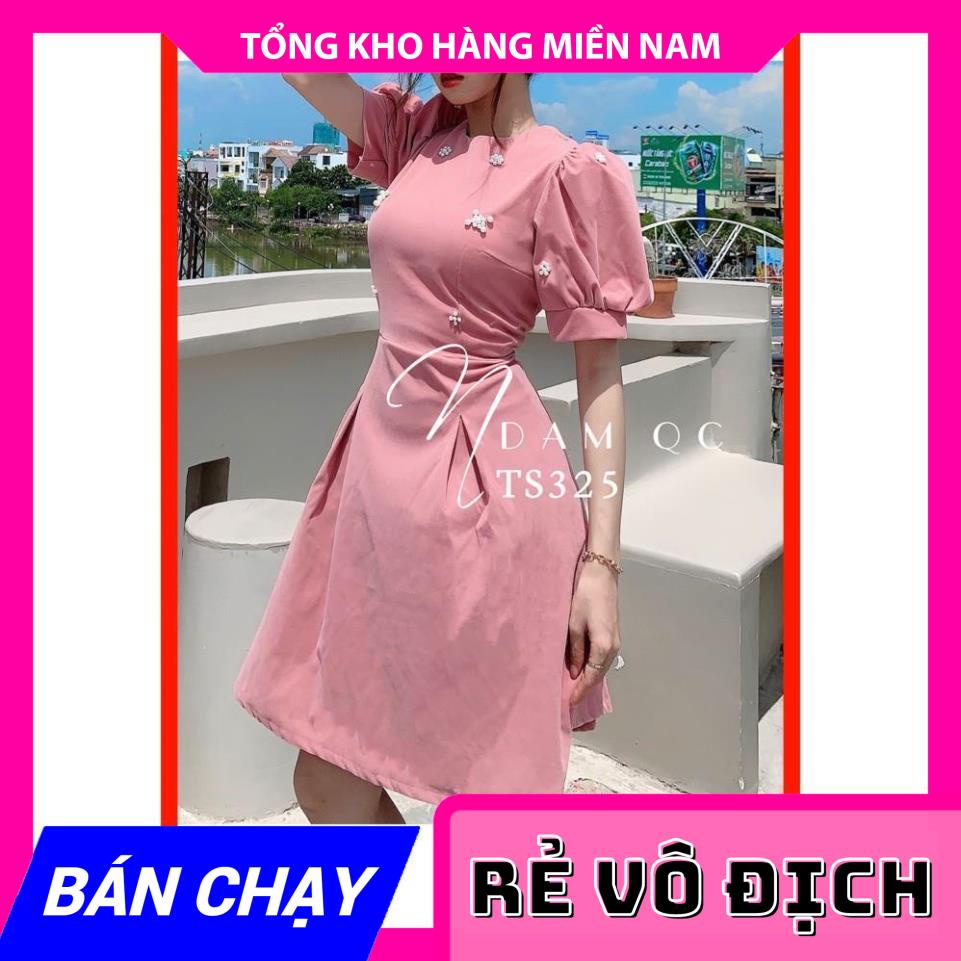 ĐẦM TAY BÚP PHỐI CƯỜM XINH XẮN TS325 ❤100% ẢNH THẬT❤  MY