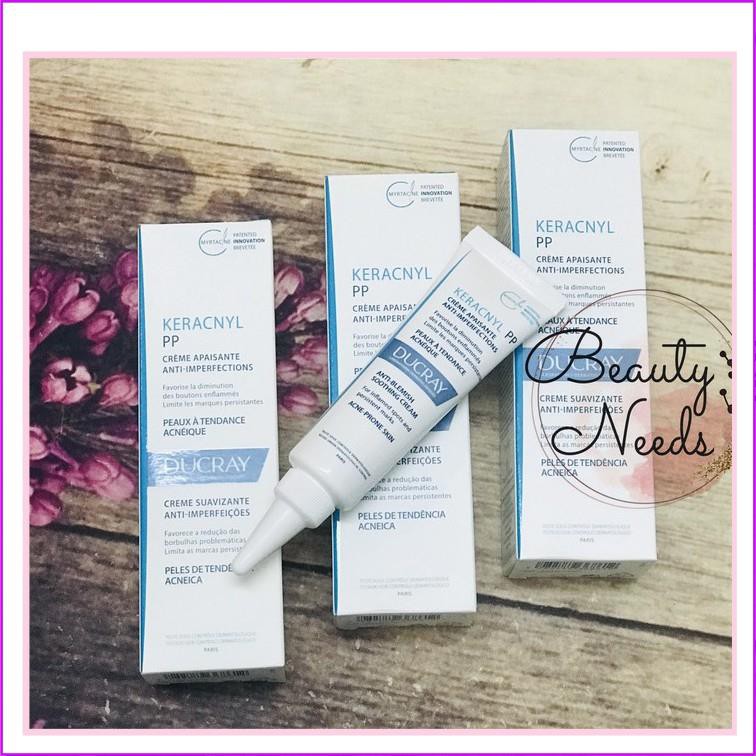 Kem Dưỡng Cân Bằng Dầu Và Giảm Viêm Mụn Ducray Keracnyl PP 30ml Hàng pháp