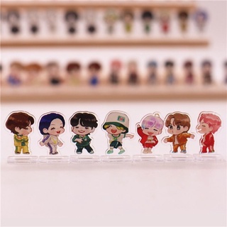 Chibi mô hình nhựa cứng để bàn BTS