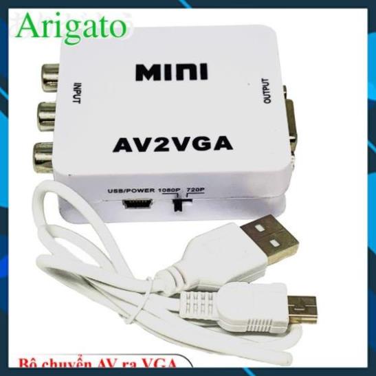 Bộ chuyển đổi AV ra VGA hàng nhập khẩu. vtq.computer