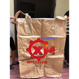 bao tải cẩu jumbo xả đáy 1Tấn, bao cẩu 1 tấn,