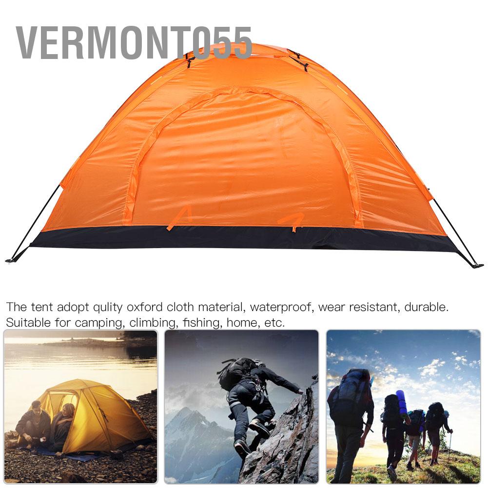 Có thể bán buôn Lều chống thấm nước cho người độc thân ngoài trời để cắm trại câu cá leo núi Vermont055 Hàng giao ngay