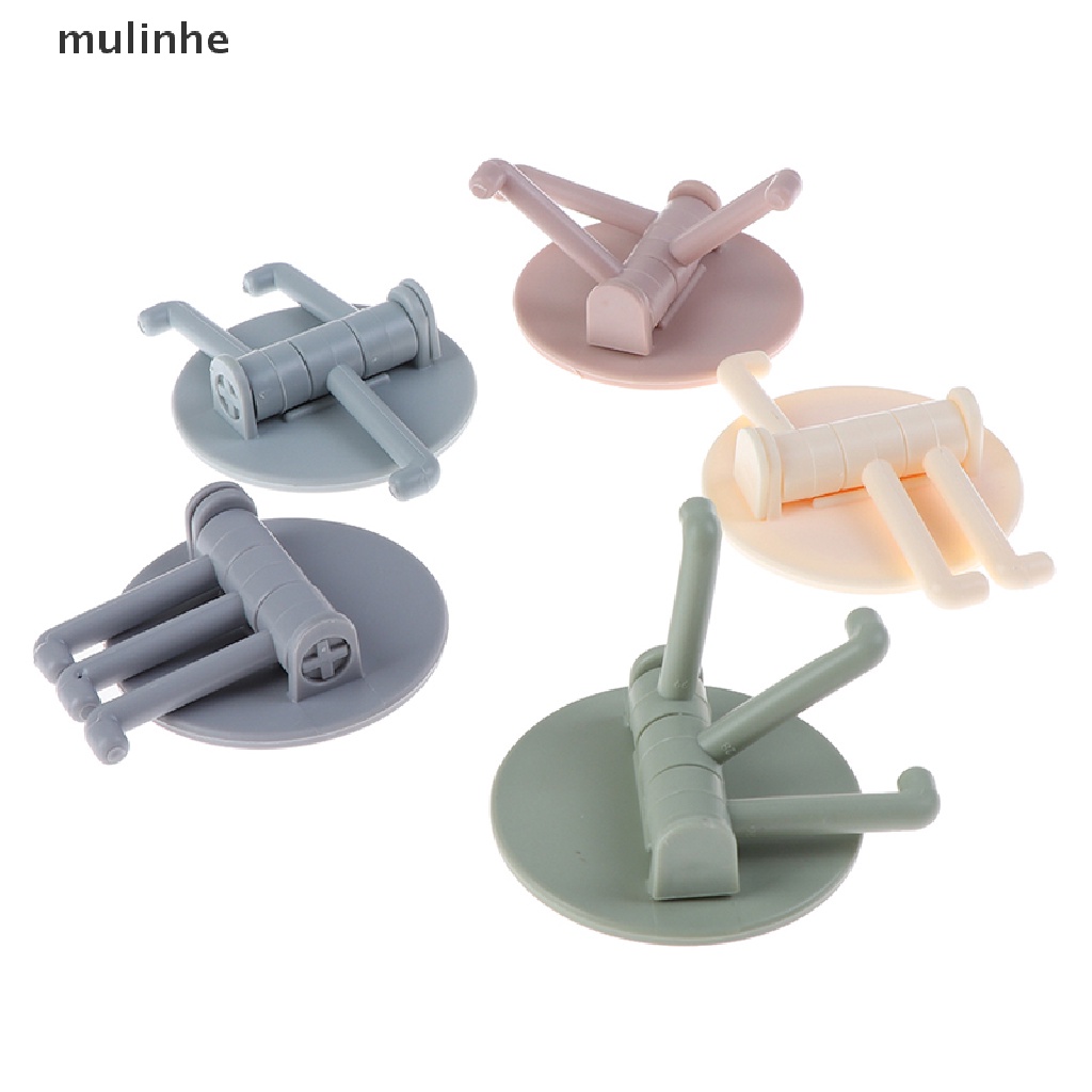 Móc Treo Đồ 3 Nhánh Dạng Xoay Gắn Tường Nhà Bếp / Nhà Tắm