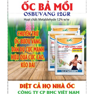 Thuốc diệt ốc OSBUVANG 12GR - gói 1kg